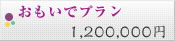 おもいでプラン 1,200,000円